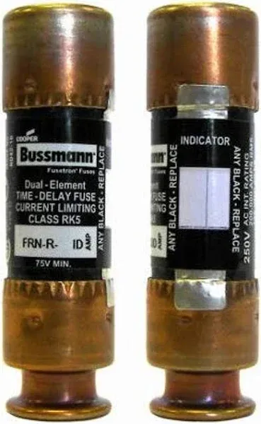 Bussman BP/FRN-R-30ID 30 Amp EasyID™ Heavy-Duty Time Delay Fuse 2 Count