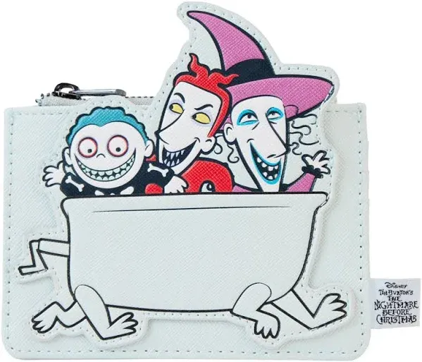 Loungefly Disney Nightmare Before Christmas Lock Shock Barrel Bathtub Card Holder