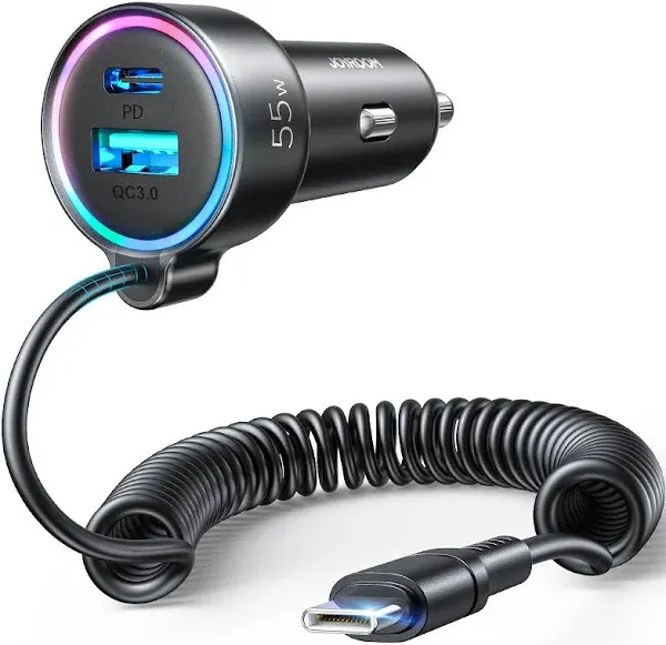 JR-CL07 3-in-1 Car Charger