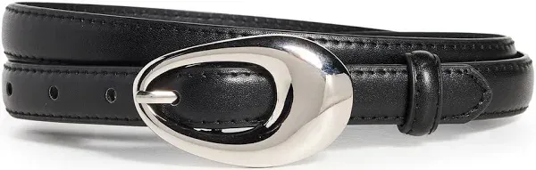 SHASHI Women's Oval Buckle Belt