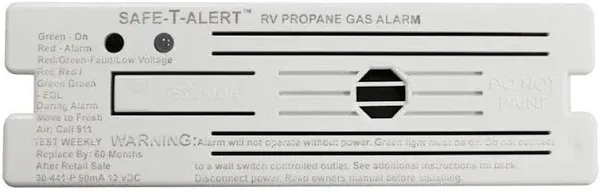 MTI Industries 30-441-P-WT - Propane Alarm  White Surface Mount 12 Vdc Hard