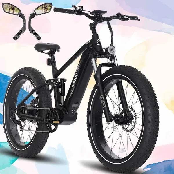 HAOQI Cheetah 16Ah Full Suspension Electric Bike