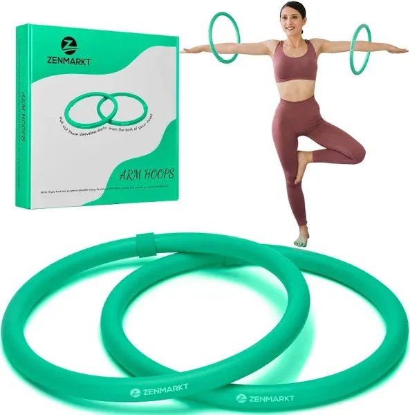 Arm Hoop - Mini Hula Hoop for Adults - Strengthen Arms and Shoulders - Weighted Hula Hoop for Fun Upper Body Exercise - Lightweight and Portable Fitness Equipment for Effective Workouts