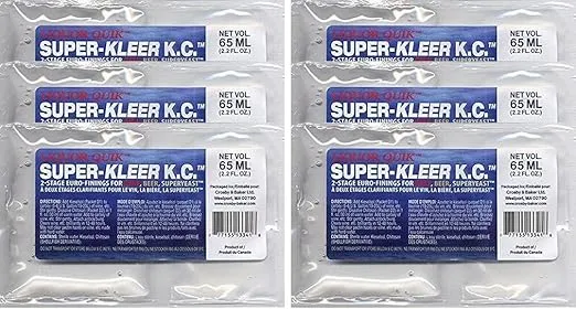 North Mountain Supply Super-Kleer K.C. Beer and Wine Clarifier 6 Pack