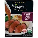 Imagine Organic Gravy, Savory Beef, 13.5 Oz (Pack of 12)