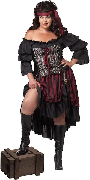 Plus Size Pirate Wench Costume