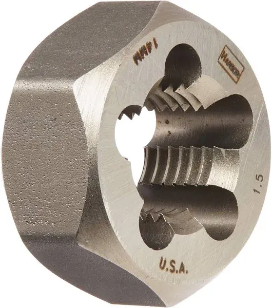 Irwin Re-Threading Hexagon Taper Pipe Dies