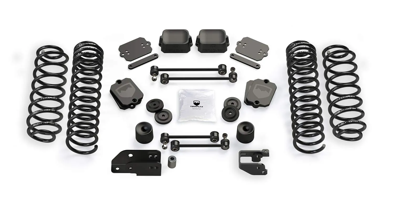 TeraFlex Jeep JL 4dr 3.5 Coil Spring Base Lift Kit 1356000