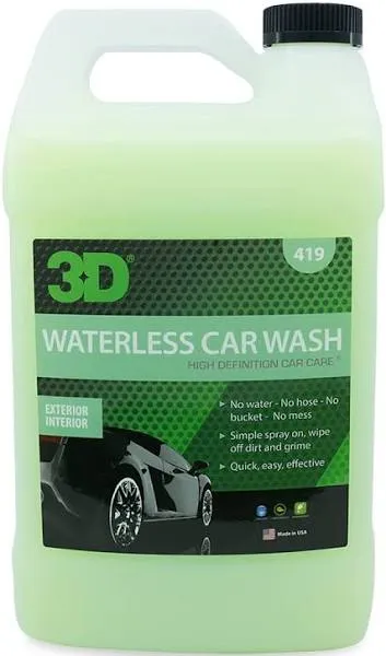 3D Waterless Car Wash