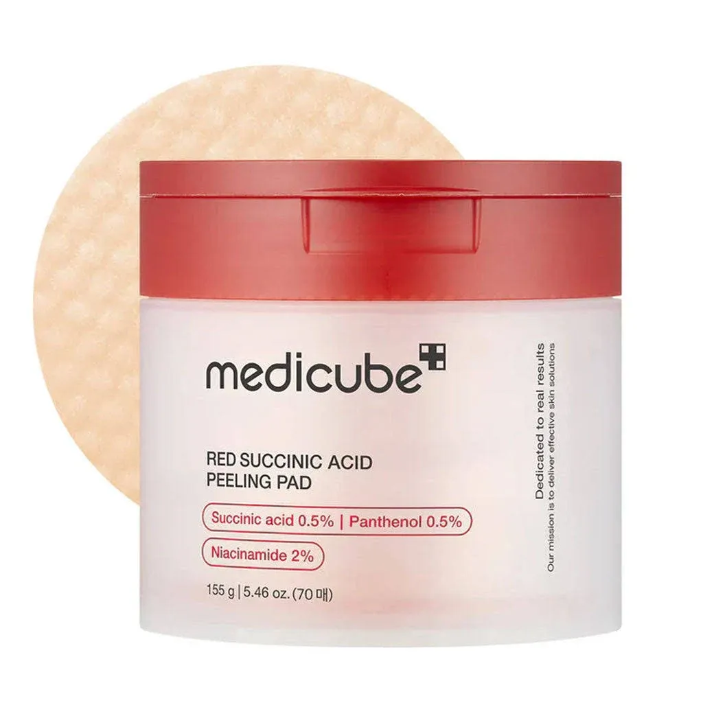 Buy Medicube Red Succinic Acid Peeling Pad (70 Pads) in Australia - Korean Skincare Online