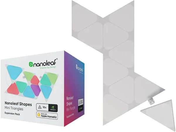 Nanoleaf Shapes Mini Triangles Expansion