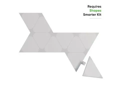 Nanoleaf Shapes Mini Triangles Expansion Pack- 10 Pack