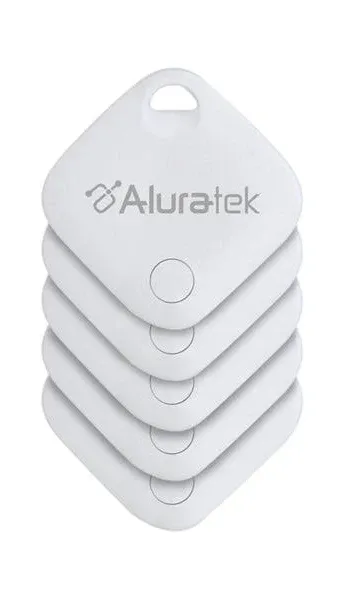 Aluratek ATAG05F Track Tag (5 Pack) for Apple Devices - Internal Speaker - 1x CR2032 Battery