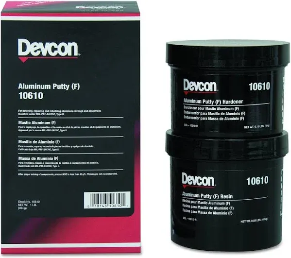 Devcon 10610 Aluminum Repair Plastic Repair Agent For Aluminum Alloy High Temperature Resistant Adhesive - Buy Devcon 10610 Aluminum Repair Plastic Repair Agent For Aluminum Alloy High Temperature Resistant Adhesive
devcon 10610 And 10620 Aluminum And Aluminum Alloy Castings Aluminum Equipment Repair Agent From The United States Product on Alibaba.com