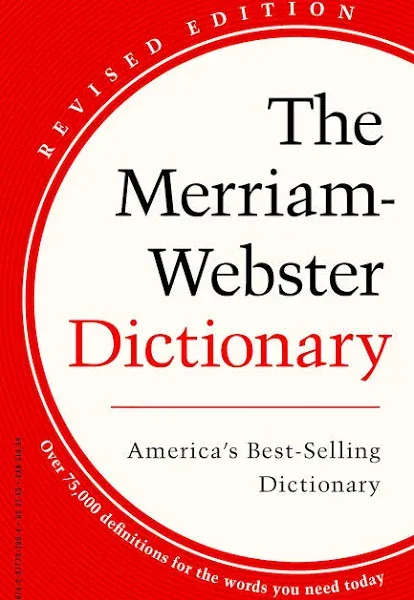 Merriam-Webster Dictionary Printed Book