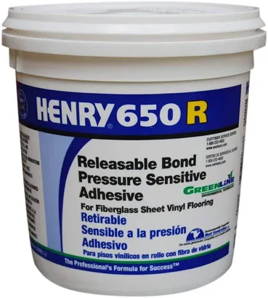 650R Releasable Bond Pressure Sensitive Adhesive