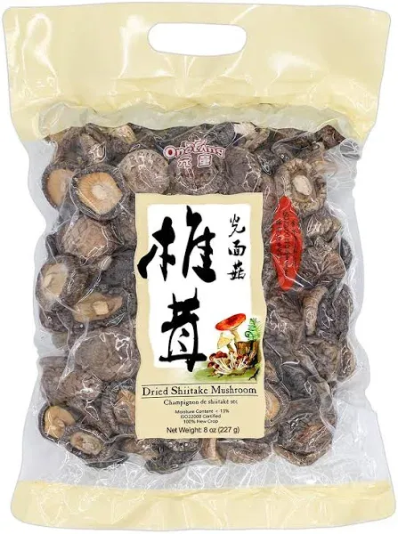 Dried Shiitake Mushroom, Rehydrate Quickly, Soft Texture, Fresh Flavor, BB:11/25