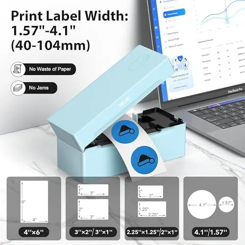 nelko Bluetooth Thermal Shipping Label Printer