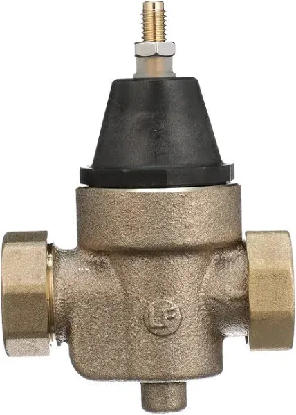 New Watts LFN45BM1-DU-PE<wbr/>X Water Pressure Reducing Valve, 25-75 PSI