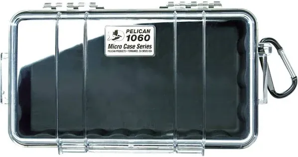 Pelican� 1060 Micro Case - Black with Black Liner | FREE SHIPPING