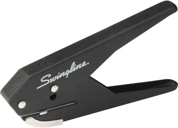 SWINGLINE A7074017 One-Hole Paper Punch,20 Sheets,Black 36XR09