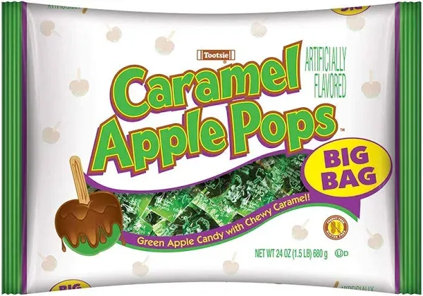 Caramel Apple Pops Tootsie