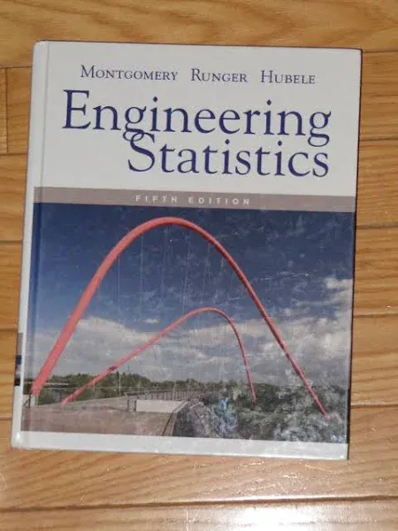 Engineering Statistics, Student Solutions Manual by Montgomery, Douglas C., Runger, George C., Hubele, Norma F. [Wiley, 2011] (Paperback) 5th Edition [Paperback]