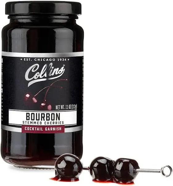 Collins Bourbon Cherries 11 oz