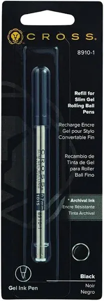 A.T. Cross Company Slim Gel Rolling Ball Refill