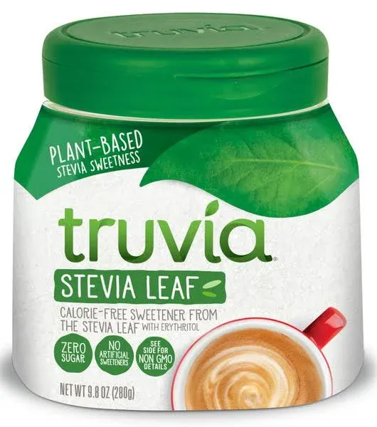 Truvia Spoonable Natural Stevia Sweetener, 9.8 oz Jar