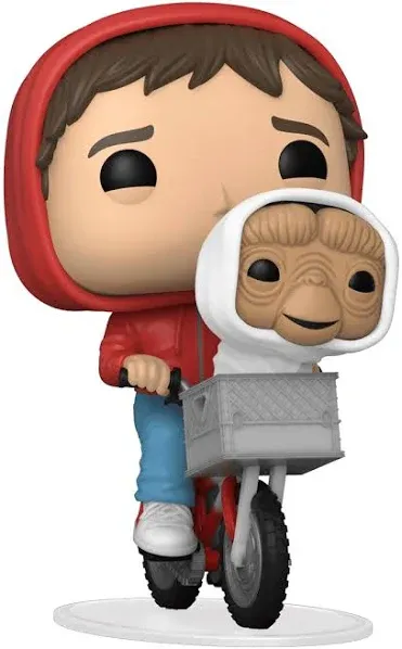 FUNKO POP! Movies: E.T.- Elliot &amp; ET on Bike [New Toy] Vinyl Figure