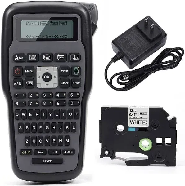 Brother Pte105 Portable Handheld Industrial Label Maker