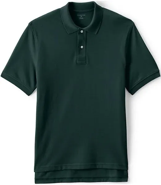 Lands' End Men's Short Sleeve Mesh Polo Shirt