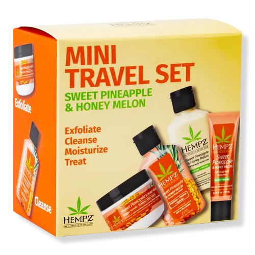 Sweet Pineapple & Honey Melon Mini Travel Set