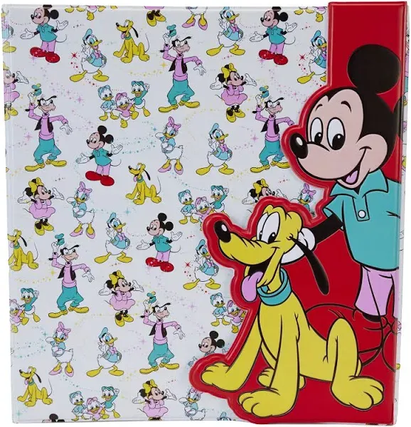 Loungefly Disney100 Mickey & Friends Classic Stationery 3-Ring Binder