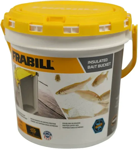 Frabill 8Qt Foam Lined, Insulated Liner, 1.3 gal Capacity tool for fishing