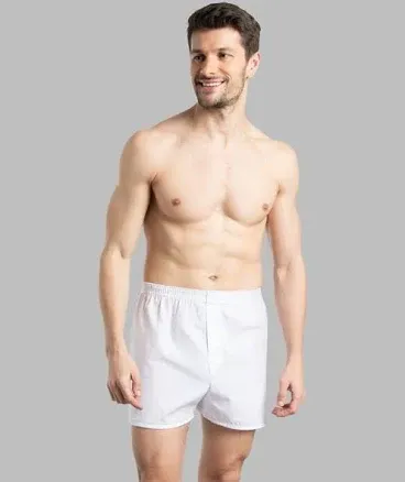 Noah Mason Men's Basic Relaxed Fit Woven Ice Boxer