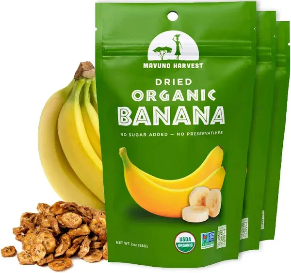 Mav Uno Harvest Organic Dried Banana