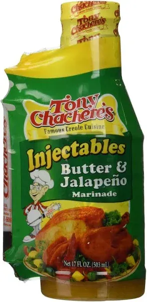 Tony Chachere's Butter & Jalapeno Injectable Marinade