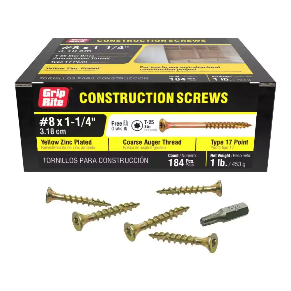 Grip-Rite Construction Wood Screws