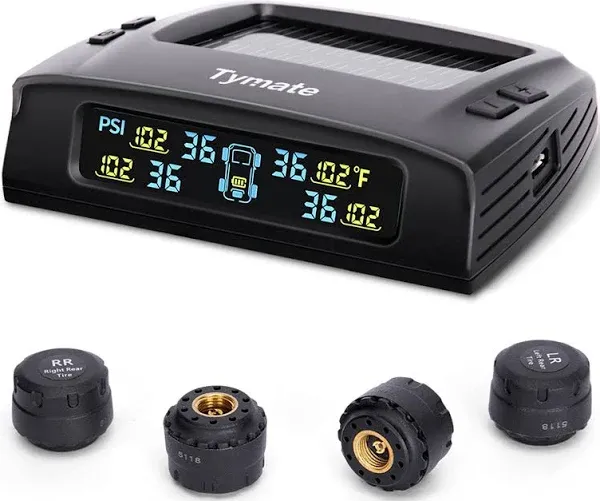 Smart Tire Pressure Monitoring System - M7-3 TPMS - 4 Sensors - 5 Alarm Modes