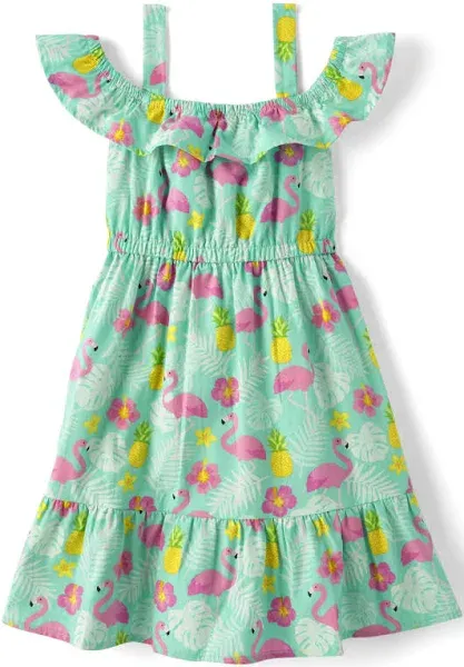 Gymboree Girls' Tropical Ruffle Dress