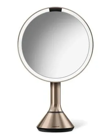 simplehuman Sensor Touch-Control Mirror - Stainless Steel