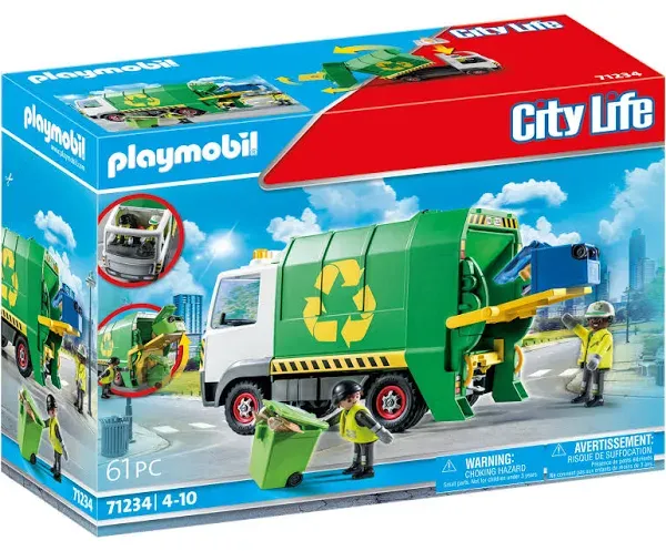 Playmobil Recycling Truck Brand New &amp; Factory Sealed