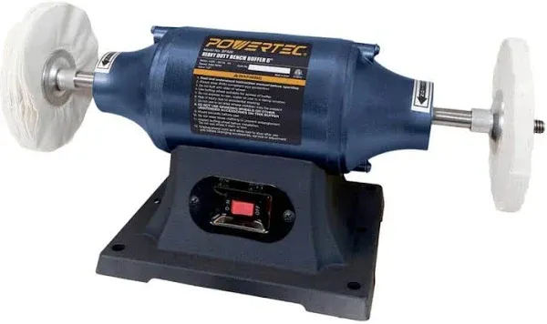 POWERTEC BF600 Heavy Duty Bench Buffer