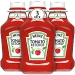 The Kraft Heinz Company Heinz Original Tomato Ketchup Bottles, 44 oz., 3 pk.