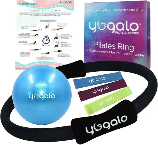 Yogalo Pilates Ring and Ball Set