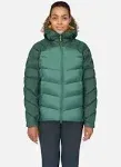 RAB Neutrino Pro Down Jacket - Women's Green Slate/Eucalyptus, L