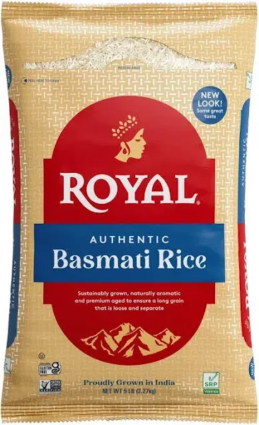 Royal Authentic Basmati White Rice - 5 Lb