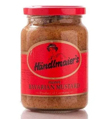 Handlmaier Sweet Bavarian Homemade Mustard in Jar - 100 ml ( Best if used by 01/08/2025 )